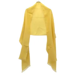 Loro Piana ロロピアーナ カシミヤシルクストール  イエロー -