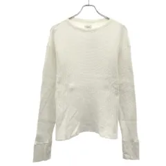 CIOTA シオタ スビンコットンツータックワッフルロングTシャツ CSLM-121M ホワイト 4のサムネイル