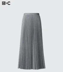 UNIQLO C プリーツ ロング丈スカート