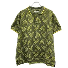 Vivienne Westwood ヴィヴィアンウエストウッド オーブジャガードニットポロシャツ  イエロー系 XXLのサムネイル