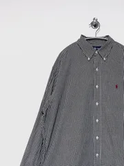 【RALPH LAUREN】90s BLAKE L/S ギンガムチェックシャツ L ラルフローレン ビックサイズ 古着