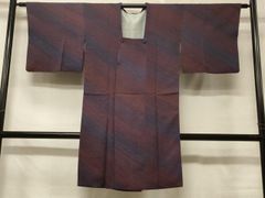 別誂トールサイズ大島紬正絹袷創作品 - メルカリ