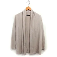 リフレクト Reflect カーディガン ニット オープン シルク混 カシミヤ混 ハイゲージ 長袖 9 ベージュ /NT33