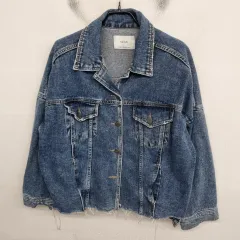 レディース 77 size NKINO ウォッシュ デニム ジャケット デニムジャケット