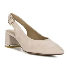 ロンドンラグ レディース シューズ パンプス サンダル ヒール London Rag Top Job Womens Block Heel Slingback Sandals Beige ベージュ