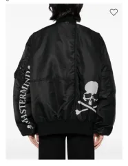 (L)アルファ インダストリーズ x マスターマインド 24FW パッチワーク Ma-1