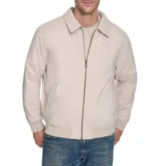 ドッカーズ メンズ アウター ジャケット・ブルゾン トール Big Tall Dockers Microtwill Bomber Jacket Khaki カーキのサムネイル