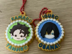 鬼滅の刃 鬼滅の刃 竈門 炭治郎 伊黒 小芭内 COOKY キーホルダー ガチャ