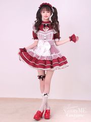 Malymoon ラブハートブラウニーキャットメイド 即日発送】【景井ひな着用】ラブハートブラウニーキャットメイド