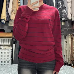 ポロラルフローレン ワッフル ストライプ ロングスリーブ 長袖Tシャツ