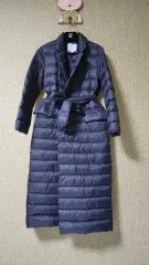 난닝9軽量ロングダウンジャケット