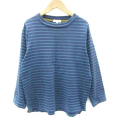 マックレガー マクレガー McGREGOR カットソー 長袖 ボーダー柄 L ネイビー 紺 /YM31