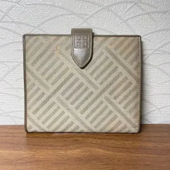 美品⭐︎ジバンシー 二つ折り財布 総柄 ベージュ GIVENCHY コンパクト財布