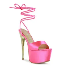 ロンドンラグ レディース シューズ パンプス プラットフォーム サンダル London Rag Passion Fruit Womens Platform Sandals Peach ピーチ