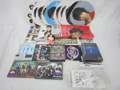  中古品 Kis-My-Ft2 北山宏光 KIS-MY-WORLD CD DVD 他 うちわ ペンライト タペストリー マグネットセット 等グッズセット