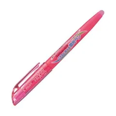 (まとめ) パイロット 蛍光ペン フリクションライトピンク SFL-10SL-P 1本 〔×100セット〕