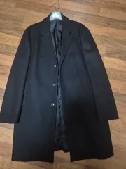 DKNY ブラック シングルコート L