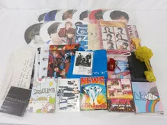  中古品 NEWS 加藤シゲアキ LIVE TOUR 2019 WORLDISTA Blu-ray 他 うちわ ペンライト トートバック パンフレット 等グッズセット