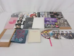  中古品 嵐 グループグッズ 他 うちわ クリアファイル パンフレット 等 グッズセット