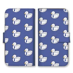 Galaxy S26 SC-51G SCG36 ケース 手帳型 ギャラクシー S26 スマホケース 携帯ケース アヒル あひる ダック 鳥 トリ 可愛い かわいい イラスト ヒヨコ シンプル おしゃれ カラー04