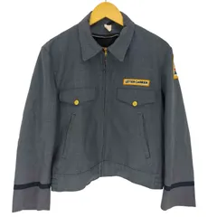 ユーズドフルギ USED古着 50~70S U.S MAIL LETTER CARRIER UNIFORM 棒TALONジップ ポストマンジャケット メンズ US：40 