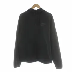 ナイキ NIKE パーカ XL 黒 ブラック フード付き ジップアップ 長袖 /DU