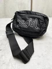 X-girl エックスガール ウエストポーチ バッグ 黒 ■■レディース