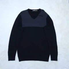 ユニクロ メンズ 季節の変わり目 ニット XL 0314