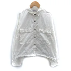 チャオパニック CIAOPANIC カジュアルシャツ 長袖 F 白 ホワイト /SM47