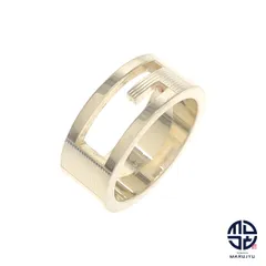 GUCCI グッチ 925 SILVER シルバー カットアウトG リング 指輪 #12 ジュエリー アクセサリー ブランド