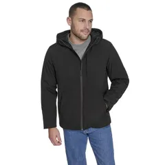 ドッカーズ メンズ アウター ジャケット・ブルゾン Mens Dockerstretch Softshell Modern Hoody Black ブラックのサムネイル