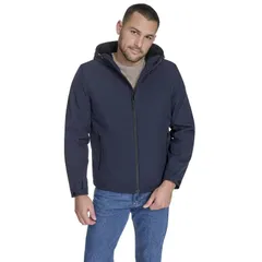 ドッカーズ メンズ アウター ジャケット・ブルゾン フーデッドジャケット Dockersherpa Lined Softshell Hooded Jacket Midnght Blue ブルーのサムネイル