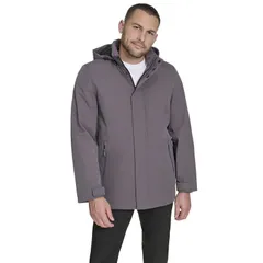 ドッカーズ メンズ アウター ジャケット・ブルゾン コート Dockers Walking Coat with Removable Hood Asphaltのサムネイル