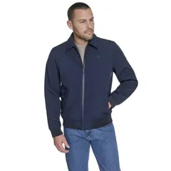 ドッカーズ メンズ アウター ジャケット・ブルゾン Dockersoftshell Golf Bomber Jacket Navy ネイビーのサムネイル