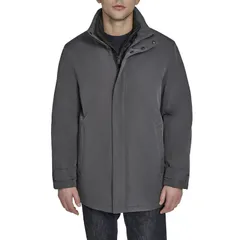 ドッカーズ メンズ アウター ジャケット・ブルゾン Mens Dockers Flex Tech Commuter Jacket with Bib Charcoal チャコールのサムネイル