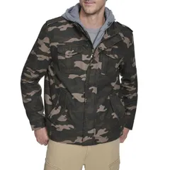 リーバイス メンズ アウター ジャケット・ブルゾン トール コットン Big Tallevis Cotton Sherpa Trucker Jacket Camouflageのサムネイル