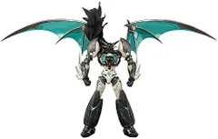 【中古】ロボ道 原作版 真ゲッターロボ 真ゲッター1 threezeroアレンジ版 ブラック Ver. ABS&PVC&POM&亜鉛合金製 スカーフは布製 塗装済み可動フィギュア ノンスケール