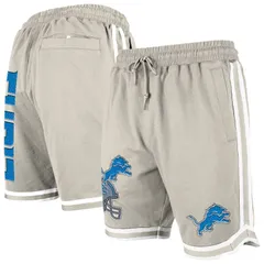 ニューエラ メンズ ボトムス ハーフパンツ・ショーツ ショートパンツ Mens New Era Light Beige Detroit Lionstone Multi Patch Shorts Lnsのサムネイル