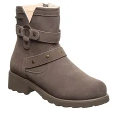 ベアパウ レディース シューズ ブーツ・レインブーツ スエード Bearpaw Reece Womensuede Buckled Boots Morel