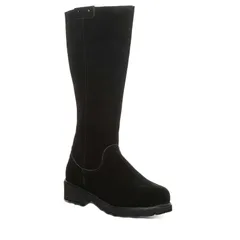 ベアパウ レディース シューズ ブーツ・レインブーツ トール スエード Bearpaw Audrina Womensuede Tall Boots Black ブラック