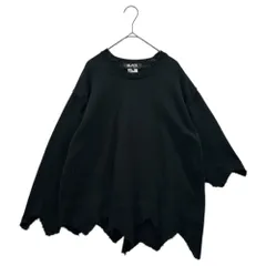 BLACK COMME des GARCONS(ブラックコムデギャルソン) 23SS Cutting Sleeve Acrylic Knit カッティング スリーブ アクリル ニット 1K-N004 S ブラック AD2022のサムネイル
