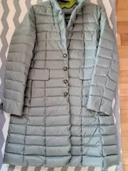 グレー ロング 軽量 ダウン コート