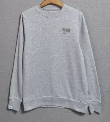 S (90) プーマ ライトグレー スウェット