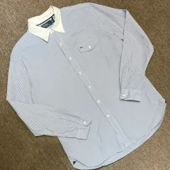 (L) POLO ポロラルフローレン ストライプ シャツ