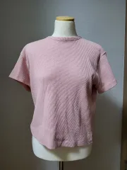 (服 ピンク ゴージ 半袖 Tシャツ