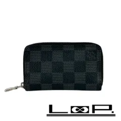 ルイヴィトン ■美品■ ジッピーコインパース 小銭入れ 財布 コンパクトウォレット ダミエ グラフィット ノワール N63076 【469121】7