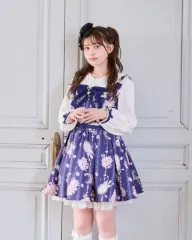 リズリサ ジュエリー ワンピース ネイビー 正規品