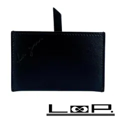 サンローラン ■未使用■ カードケース レザーケース ミラー 鏡 レザー ブラック 533799 箱 【407130】5