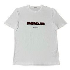 MONCLER 1952 刺繍ロゴTシャツ 白 L 美品 - メルカリ