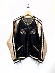 JPN ヴィンテージ リバーシブル 虎 刺繍 スカジャン